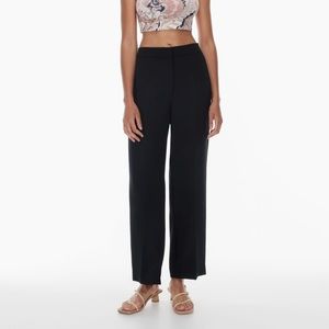 Aritzia wilfred alanya pant black size 0 regular length